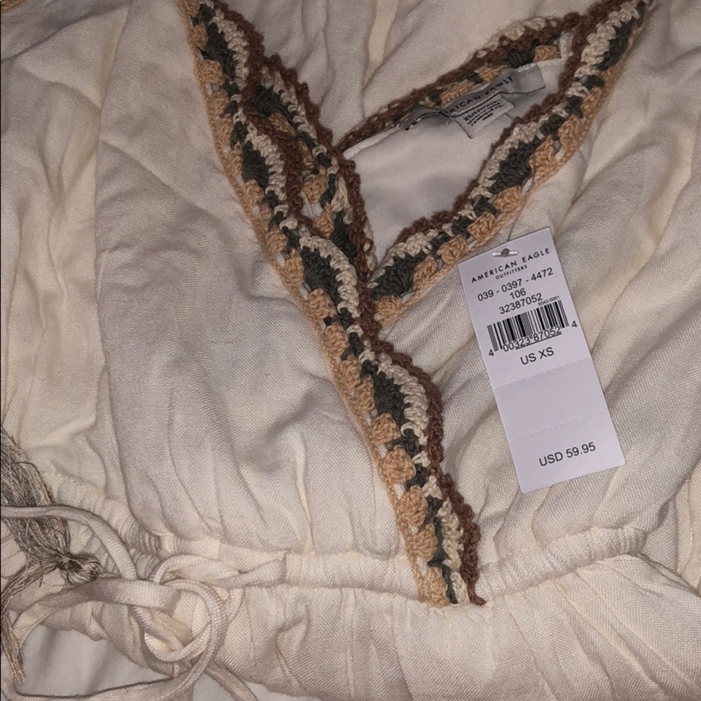 Crochet wrap front romper - Picture 3 of 4